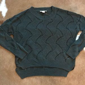Army Green Urban Outfitters Knit Sweater